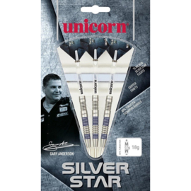 Unicorn Gary Anderson Silverstar 80% P1 - Dartpijlen