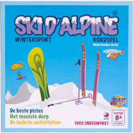 Ski d'Alpine wintersport bordspel - Bordspel - Wintersport - Gezelschapsspel