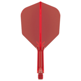 Target K-Flex Red NO6 - Dart Flight + Shaft