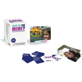 What Do You Meme? Nederlandstalig - Meme Kaartspel - Familiespel incl. 18+ kaarten - Partyspel vol Humor!