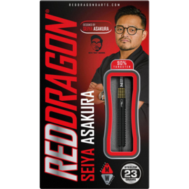 RED DRAGON - Seiya Asakura: Steeltip Tungsten Dartpijlen Professioneel