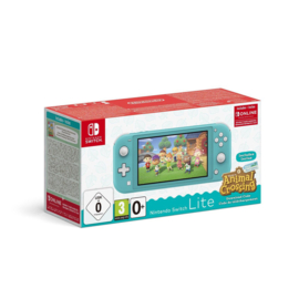Nintendo Switch Lite Turkoois Incl. Animal Crossing: New Horizons & Nintendo Switch Online - Limited Edition