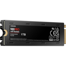 Samsung 980 PRO met Heatsink - Interne SSD - M.2 NVMe - PS5 Compatibel - 1TB