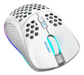 Deltaco Gaming White Line WM80 Wireless Lightweight Gaming Mouse