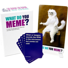 What Do You Meme? English Version - Meme Kaartspel - Spelletjes voor Volwassenen - Partyspel vol Humor!