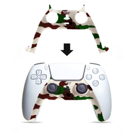 Faceplate cover PS5 Controller Camo Groen