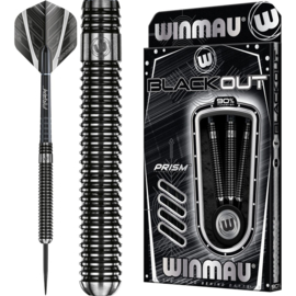 WINMAU - Blackout: Steeltip Tungsten Dartpijlen Professioneel