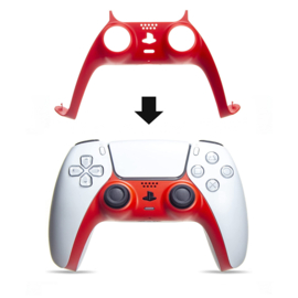 Faceplate cover PS5 Controller Rood