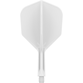 Target K-Flex White NO6 - Dart Flight + Shaft