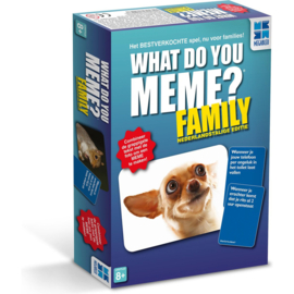 What Do You Meme? Familie Nederlandstalig - Kaartspel - Familiespel - Partyspel vol Humor!