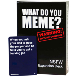 What Do You Meme NSFW Pack Uitbreiding - Engelstalige versie - Party Spel
