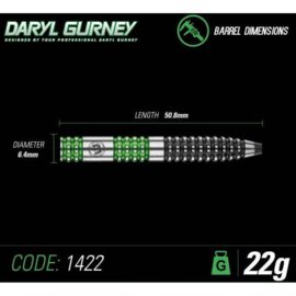 WINMAU - Daryl Gurney Special Edition: Steeltip Tungsten Dartpijlen Professioneel