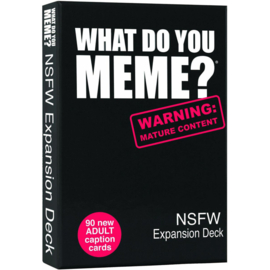 What Do You Meme NSFW Pack Uitbreiding - Engelstalige versie - Party Spel
