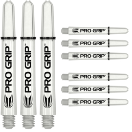 Target Pro Grip 3 Set White - Dart Shafts