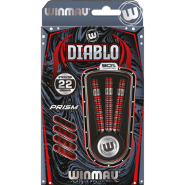 WINMAU - Diablo (Parallel): Steeltip Tungsten Dartpijlen Professioneel
