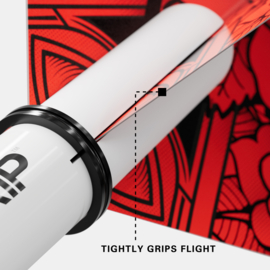 Target Pro Grip 3 Set White - Dart Shafts