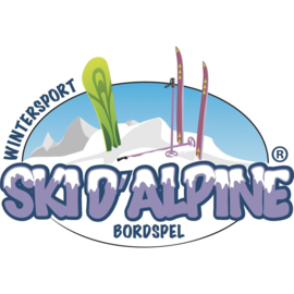 Ski d'Alpine wintersport bordspel - Bordspel - Wintersport - Gezelschapsspel