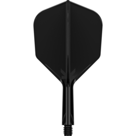 Target K-Flex Black NO6 - Dart Flight + Shaft