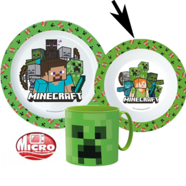 Bord diep Ø 16cm Minecraft