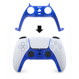 Faceplate cover PS5 Controller Blauw