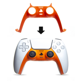 Faceplate cover PS5 Controller Oranje