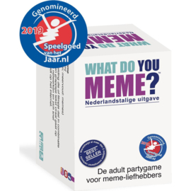 What Do You Meme? Nederlandstalig - Meme Kaartspel - Familiespel incl. 18+ kaarten - Partyspel vol Humor!