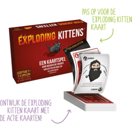 Exploding Kittens Originele Editie - Nederlandstalig Kaartspel