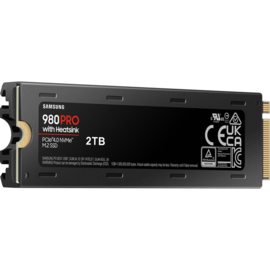 Samsung 980 PRO met Heatsink - Interne SSD - M.2 NVMe - PS5 Compatibel - 2TB