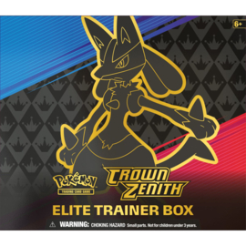 Pokémon Sword & Shield - Crown Zenith Elite Trainer Box