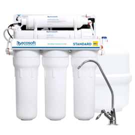 Ecosoft MO550MPECOSTD Filtre à osmose inverse STANDARD avec minéralisation et pompe