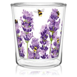 Theeglas Lavendel