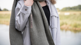 knitfactory sjaal carry beige