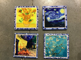 HDB onderzetters Vermeer set van 4