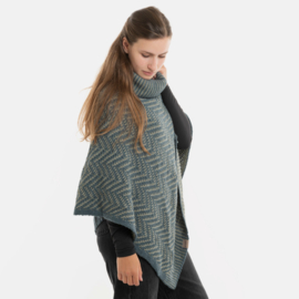 KF Amber gebreide poncho
