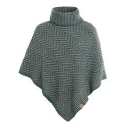 KF Amber gebreide poncho