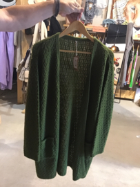 KF lang gebreid vest Luna