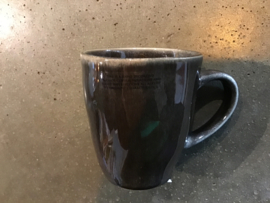 Mica beker met oor wit