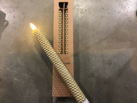 Honeycomb candle led kaars