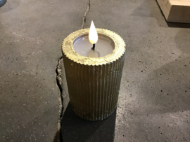 Led Pillar candle 10,5 groot