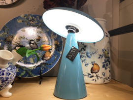 KY bureaulamp mush LED op accu, afneembare kap