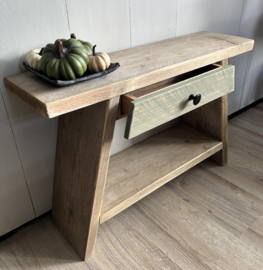 Model Legplank met groene lade