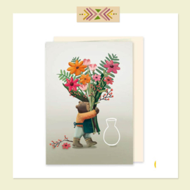 kaartje - Bloemen