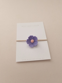 Haarelastiek | Poppy Lila (3 stuks)