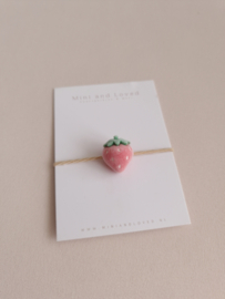 Haarelastiek | Strawberry (3 stuks)