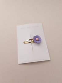 Poppy Lila clip middel (3 stuks)