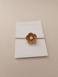 Haarelastiek | Poppy Brown (3 stuks)