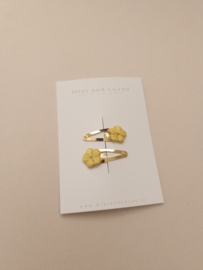 Golden Yarn yellow clip klein (3 stuks)