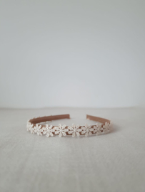 Diadeem Lily Sandbeige (3 stuks)