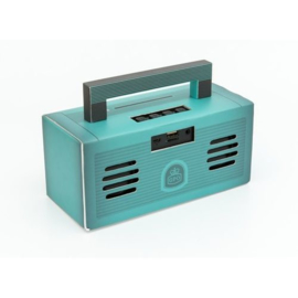 Draagbare bluetooth speaker - aqua