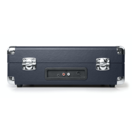 Kofferplatenspeler met bluetooth en opname functie, donkerblauw - MUSE